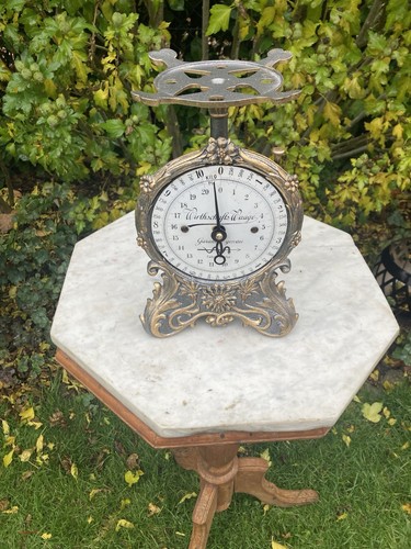 Alte antike waage tellerwaage - alte,
