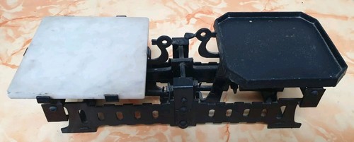 Antike waage krämerwaage - waage,