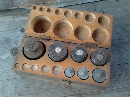 Eisen gewichte im - 7,