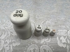 ANTIKE PORZELLAN GEWICHTE