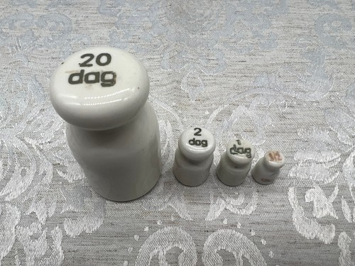 Antike porzellan gewichte - porzellan,