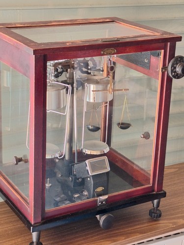 Apothekerwaage messing mit - messing,