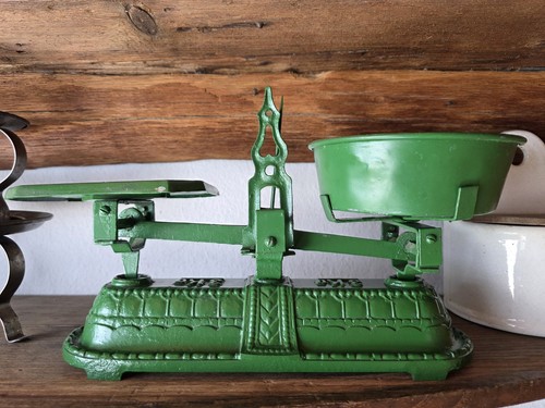 Historische balkenwaage 3kg - historische,