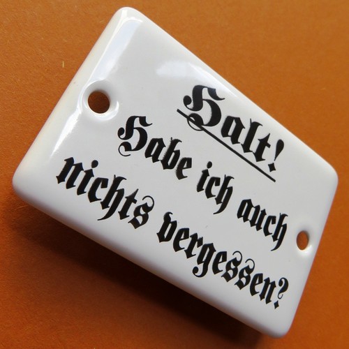 Halt auch nichts - halt!, ...auch