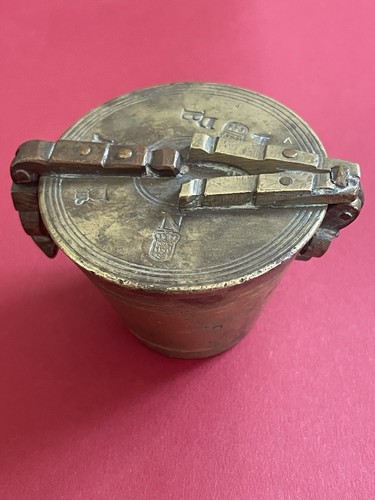 Bechergewicht apotheke messing - bechergewicht,