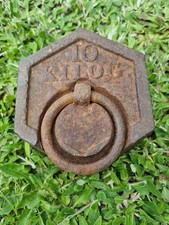 RAR! 10 kg! alt antik Gewicht