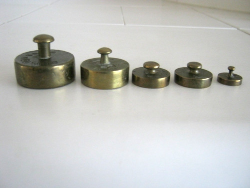 Gewichte alt konvolut 5 - ,