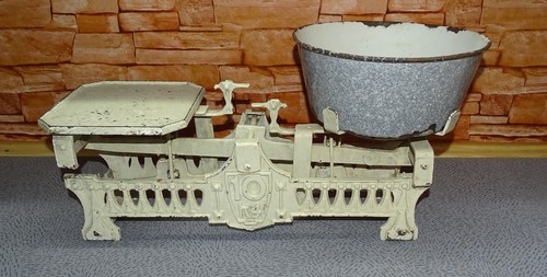 Alte balkenwaage bis kg - bis, 10