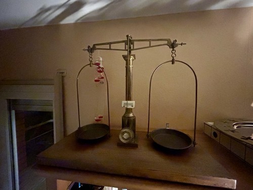 Historische balkenwaage - historische,