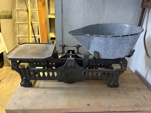 Krämer waage antik mit - krämer,