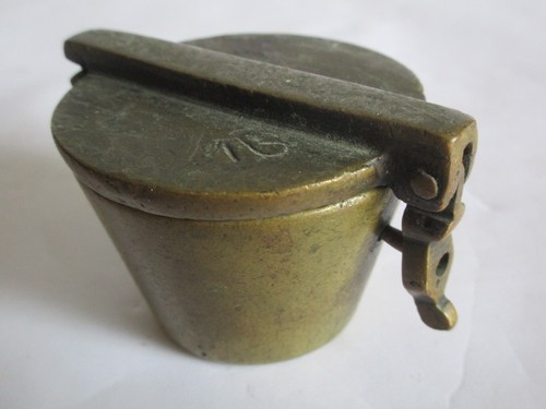 Antiker apotheker gewichtssatz - antiker,